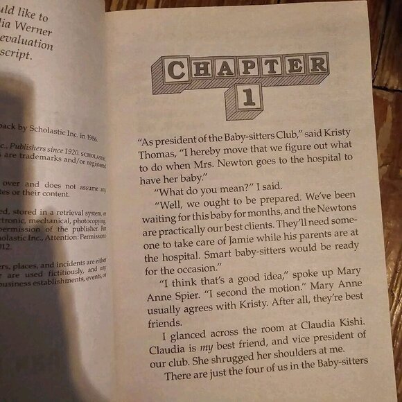 The Truth About Stacey The Baby-Sitters Club #3 Ann M. Martin - Picture 6 of 10